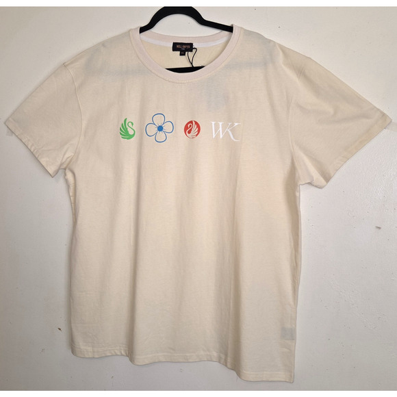 Well Known Studios Gansevoort Mens Shirt Sz XXL Cream Unisex New With Tags NWT - Picture 1 of 16